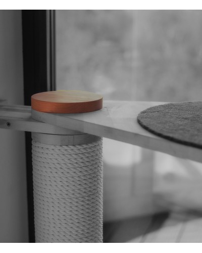 125 mm otsakork kassipuu jaoks, 18 mm vineer või lepp, M10 keermelatiga