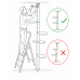 Floor-to-ceiling cat climber — dimensions, assembly diagram, installation guide, no wall mount needed
